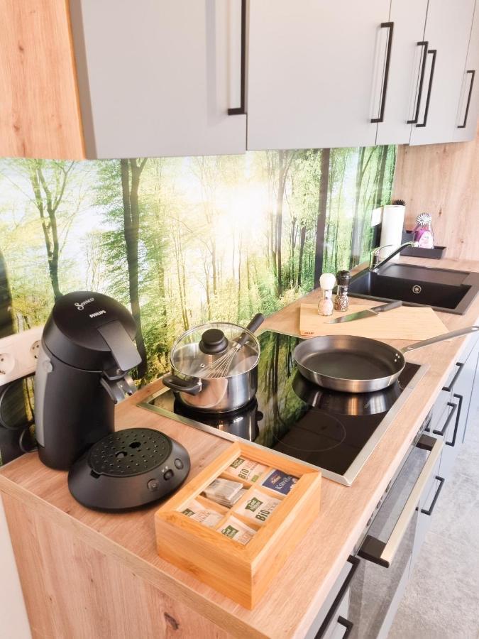 Orangehome: Waldlichtung - Zentral Zwischen Therme Und Stadtmitte 巴特艾布灵 外观 照片