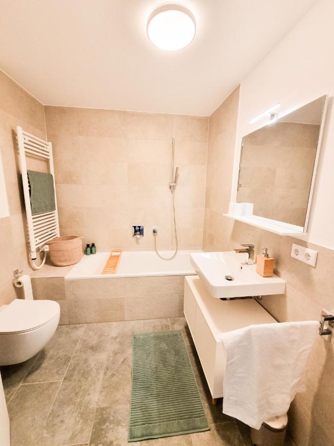 Orangehome: Waldlichtung - Zentral Zwischen Therme Und Stadtmitte 巴特艾布灵 外观 照片