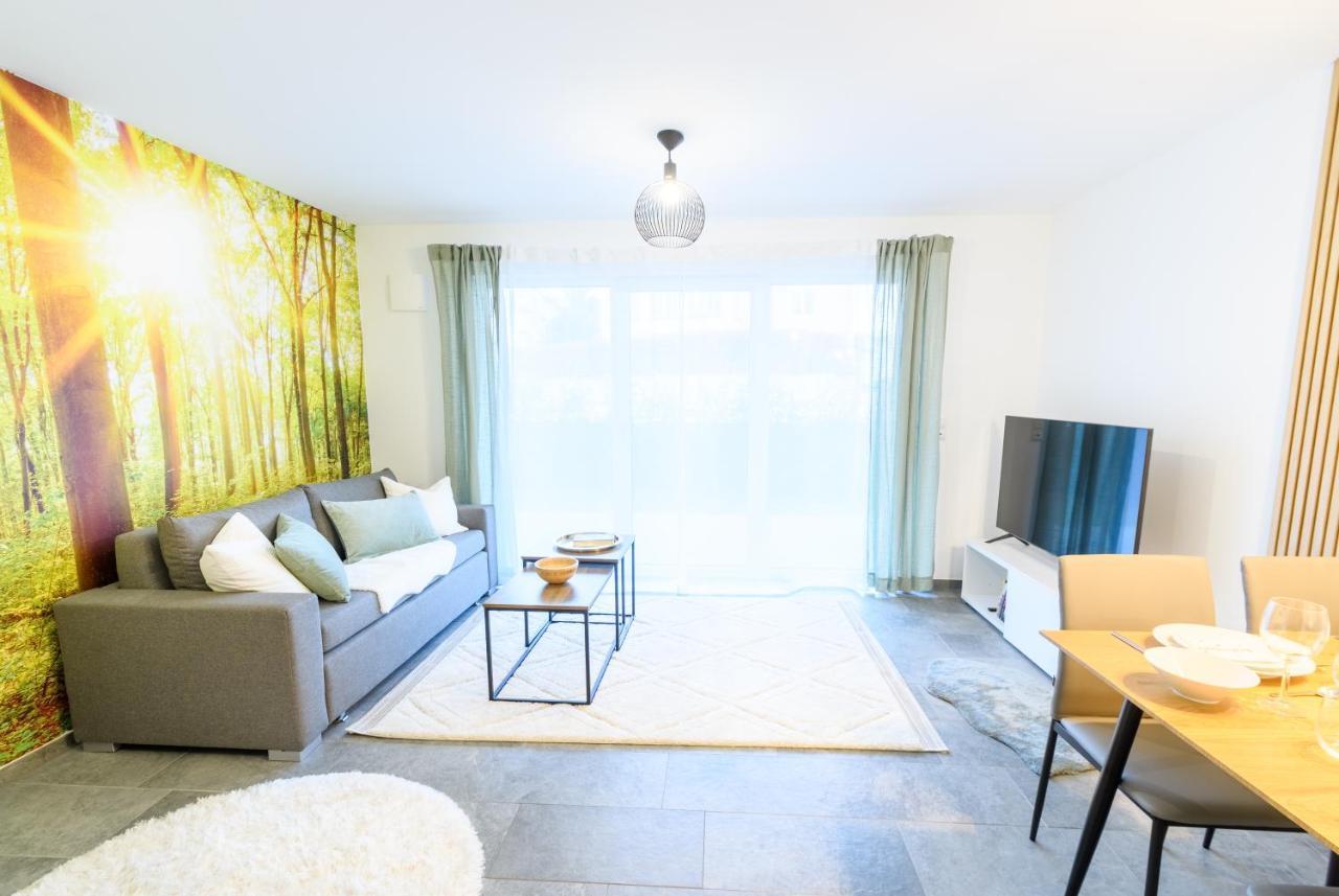 Orangehome: Waldlichtung - Zentral Zwischen Therme Und Stadtmitte 巴特艾布灵 外观 照片