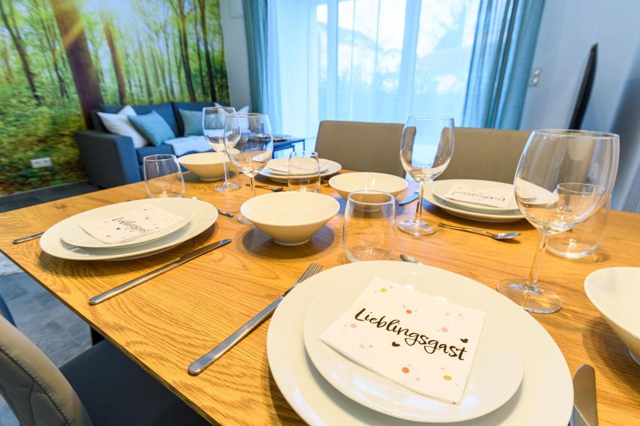 Orangehome: Waldlichtung - Zentral Zwischen Therme Und Stadtmitte 巴特艾布灵 外观 照片